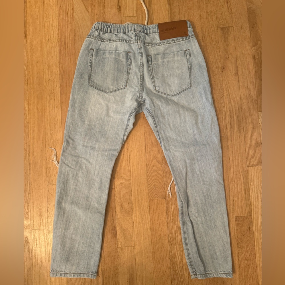 One Teaspoon Drawstring Boyfriend Jeans - Picture 5 of 6
